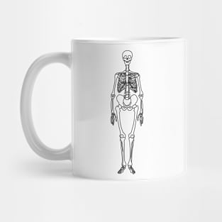 skeleton Mug